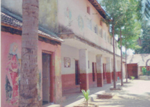 A View Of Home For Rural Poor Boys Building.
