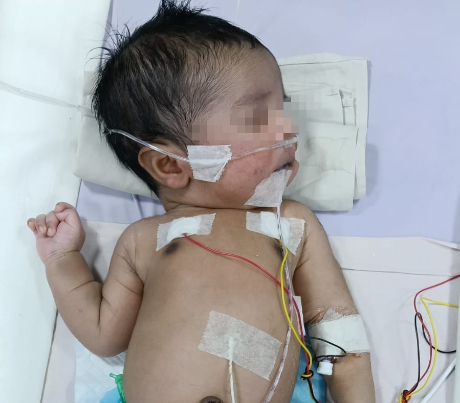 Madhumitha raising fund for my male Baby